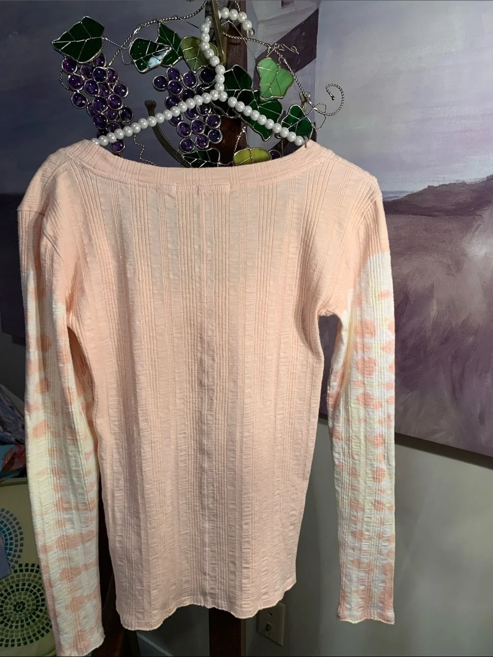 We the Free Misty Mountain Tie Dye Sleeves Size M